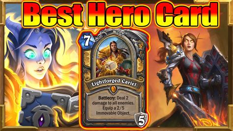 Cariel Paladin Hero Card Is The Best Libram Handbuff Deck Fractured In