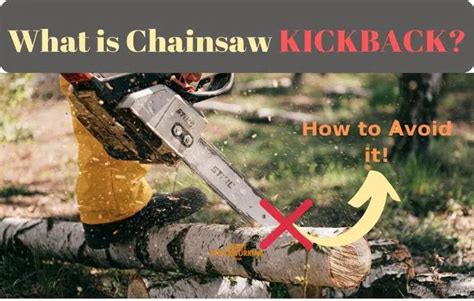 What Is Chainsaw Kickback Timber Croc Timber Croc Ireland