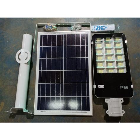 Jual Lampu Jalan Solar Cell 100 Watt 100w Pju 2in1 Surya Panel 100wat