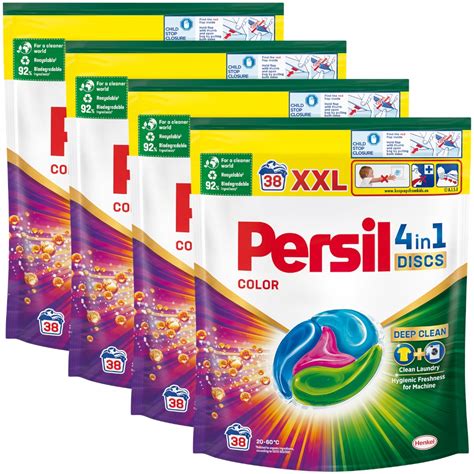 Persil Color Kapsułki do prania koloru 4w1 4x38szt 13482544497 Allegro pl