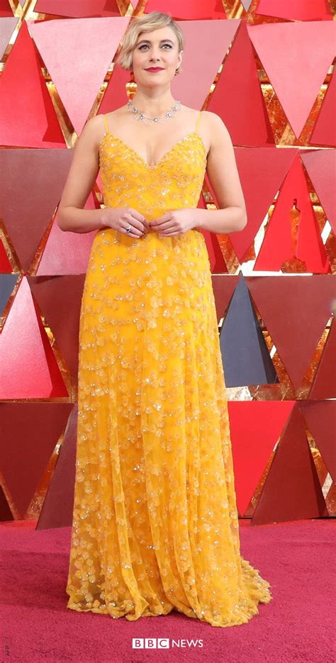 Oscars 2018 Pictures Red Carpet Glamour Yellow Dress Star Fashion