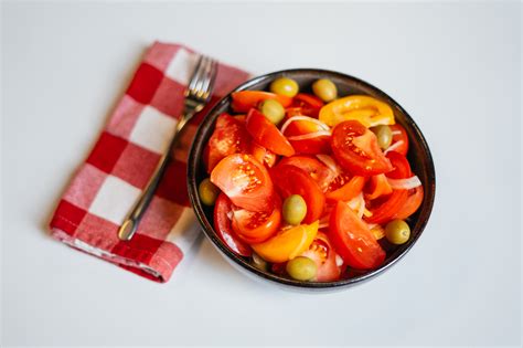 Ripe Tomato & Olive Salad - Katie Button