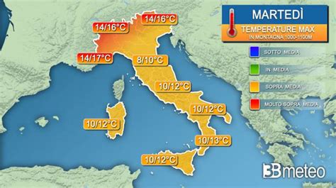 Meteo Temperature Prossimi Giorni Con Valori Anomali Molto Mite In