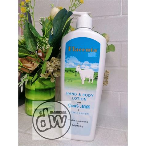 Jual Placenta Hand Body Lotion Goat S Milk Ml Bpom Shopee Indonesia