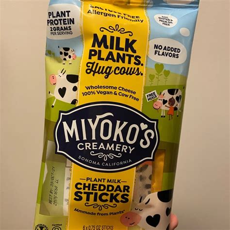 Miyoko S Creamery Plant Milk Cheddar Sticks Review Abillion