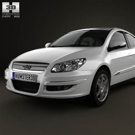 Chery A3 J3 Hatchback 5 Door With Hq Interior 2008 3d Model For