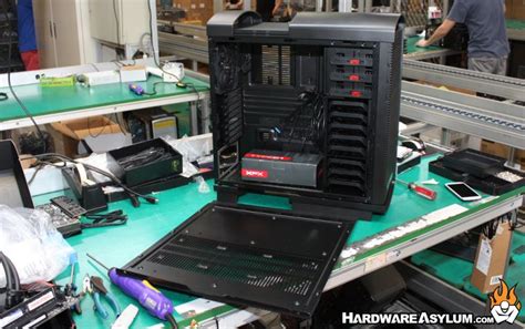 Cyberpowerpc Factory Tour What It Takes To Build A Gaming Pc Assembly Stations Hardware Asylum