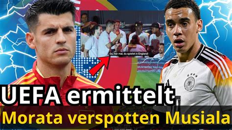 Eilmeldung EM 2024 Skandal UEFA Untersucht Morata Und Rodri Wegen