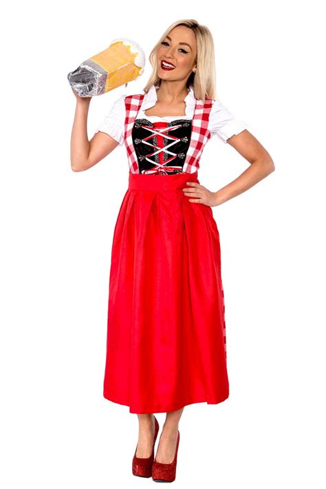 Swiss Miss Beer Girl Plus Costume - Oktoberfest Costume - Holidays ...