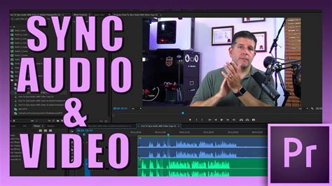 How To Sync Audio With Video In Premiere Pro CC YouTube