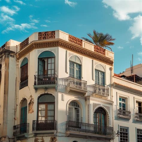 Premium Photo | Exploring French Colonial Architecture in Casablanca ...