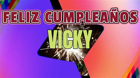 Feliz Cumplea Os Vicky Versi N Rock Youtube