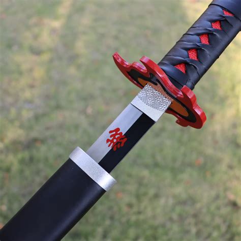 Handmade Katana Anime Demon Slayer Tanjiro Kagura Sword Inchs