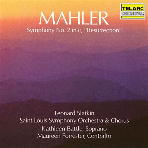 Mahler Symphony No In C Minor Resurrection V Im Tempo Des