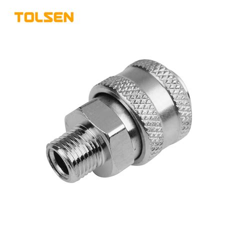 Male Steel Industrial Quick Coupler G Tolsen Tools