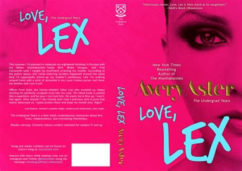 Love Lex The Undergrad Years 1 By Avery Aster Giveaway And Review