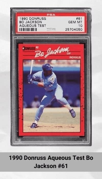 Most Valuable Bo Jackson Cards Topps Traded Tiffany T Bo