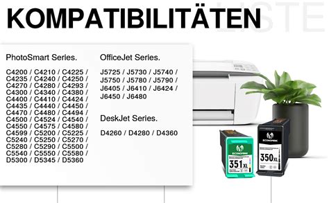 Economink Xl Xl Schwarz Und Farbe Kompatibel F R Hp Xl