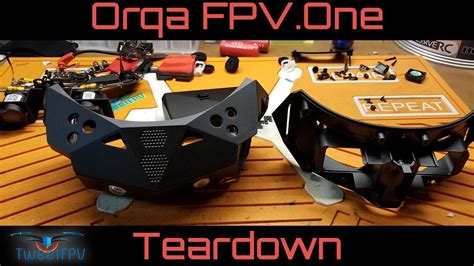 Orqa FPV One Goggle Tear Down Orqa Disassembly Fpv Goggles YouTube