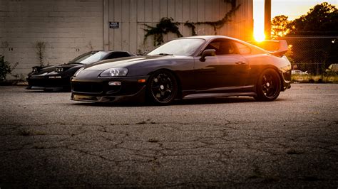 Toyota, Supra, Side view, Light wallpaper | HD Wallpapers