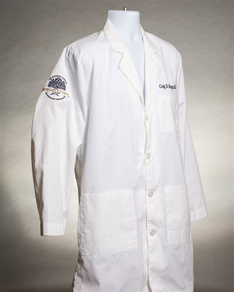 Personalized Lab Coat King Print Promo