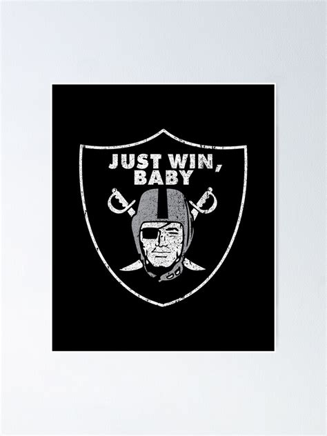 "Just Win, Baby" Poster by huckblade | Redbubble