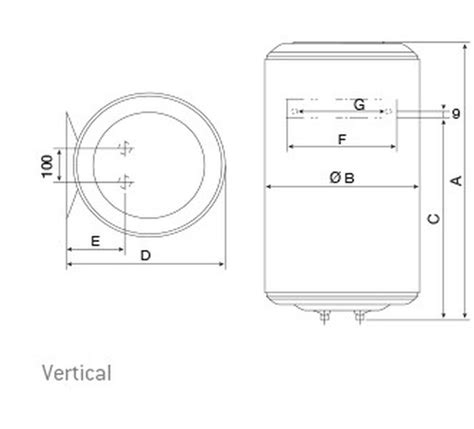 Thermor Termo eléctrico Concept Vertical 100L 1500w Serie AVC