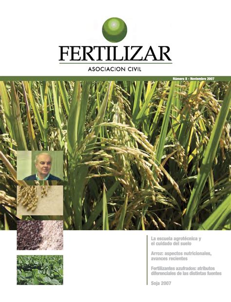 Revista Fertilizar Nro Fertilizar