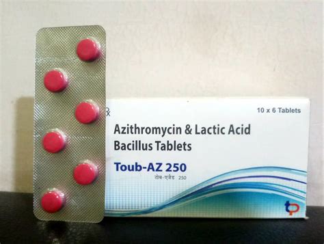 Azithromycin Mg With Lactic Acid Bacillus Tablet In Chandigarh Id