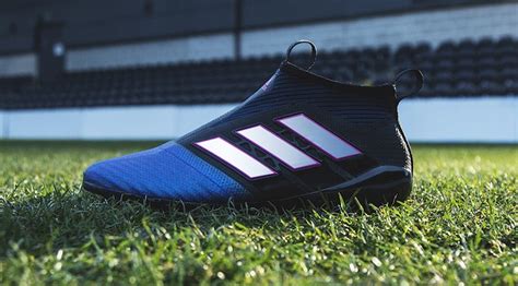 Adidas Blue Cleats On Grass Ace 17 Purecontrol • Soccertoday