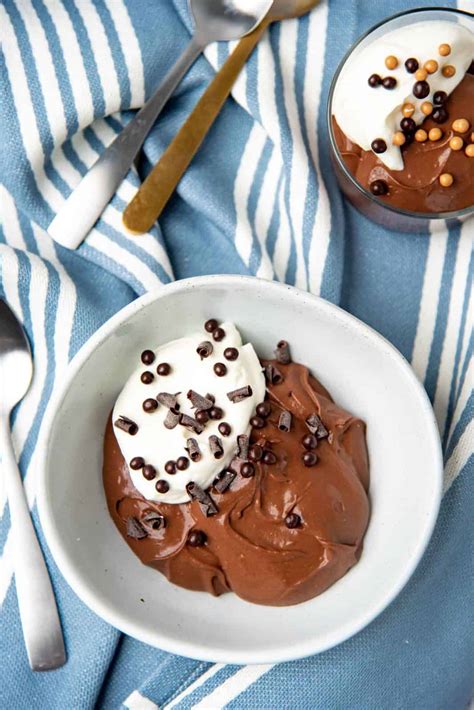 Creamy Chocolate Pudding Recipe The Flavor Bender