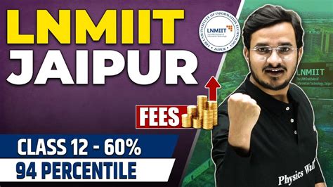 Lnmiit Jaipur Complete Details Annual Ctc Upto Lpa Youtube