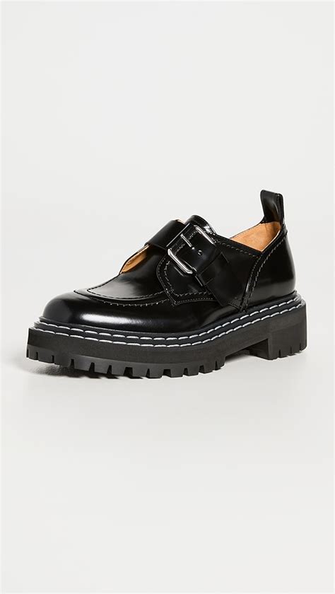 Proenza Schouler Lug Sole Buckle Oxfords Shopbop