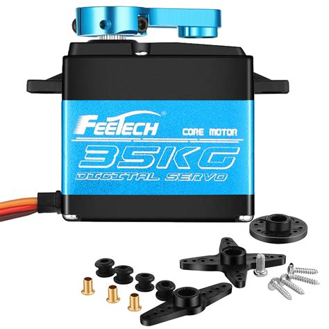 Buy FEETECH35KG Servo Motor 7 4V High Voltage Waterproof High Torque RC