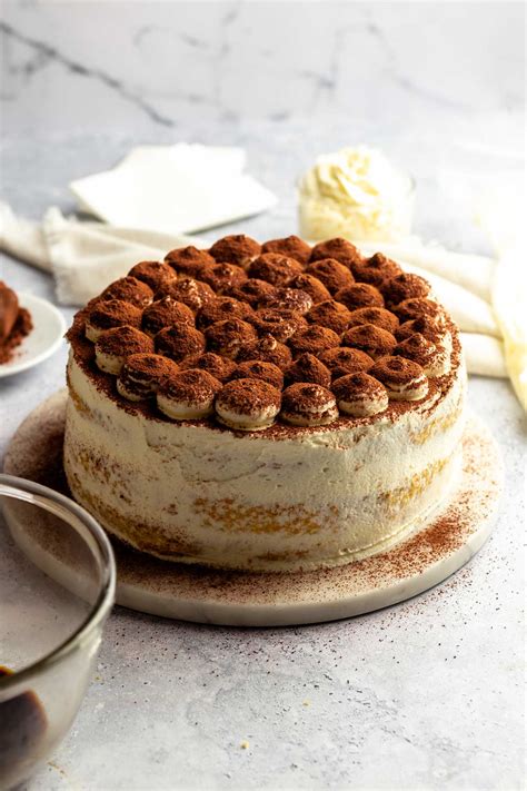 Tiramisu Birthday Cake Recipe