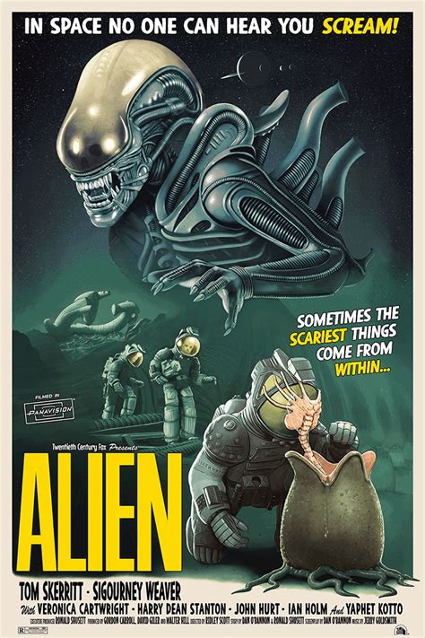 Alien By Thomas Walker Home Of The Alternative Movie Poster