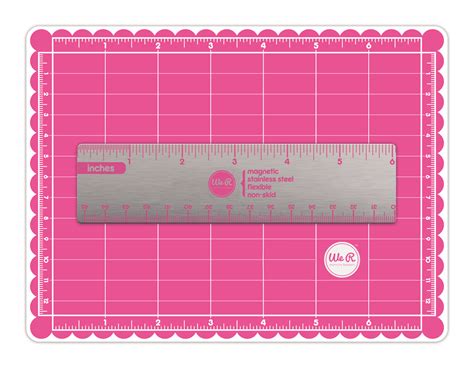 Tools > Mini Magnetic Cutting Mat & Ruler Set - We R Memory Keepers: A ...