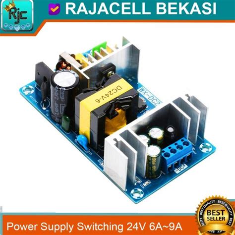 Jual Power Supply Switching 24V 6A 9A Adaptor Ac Dc Psu Smps 24V 5A