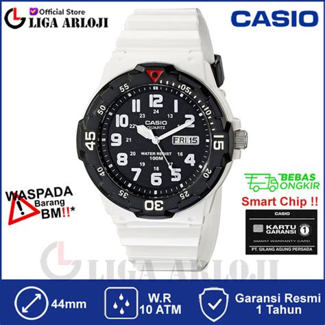 Promo Casio Mrw Hc Bvdf Jam Tangan Pria Analog Rubber Putih Mrw H