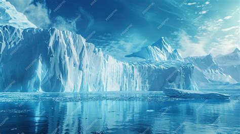 Premium Photo | Arctic ice wallpaper