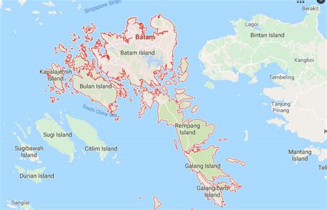 Peta Dasar Batam Dibuat Berskala 1:5000 – batampos.co.id