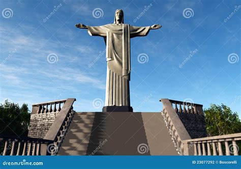 Jesus Statue in Rio De Janeiro Brazil Corcovado Editorial Photography ...