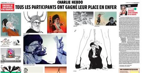 Charlie Hebdo publica caricaturas do aiatolá Ali Khamenei e irrita