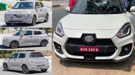 Upcoming 2023 Next Generation Maruti Swift First Time Spotted With