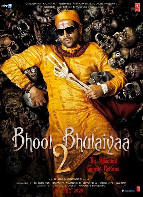 First Look Of Bhool Bhulaiyaa 2 Starring Kartik Aaryan Released The