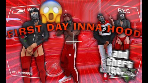 FIRST DAY INNA HOOD GTA 5 FiveM Hood RP YouTube