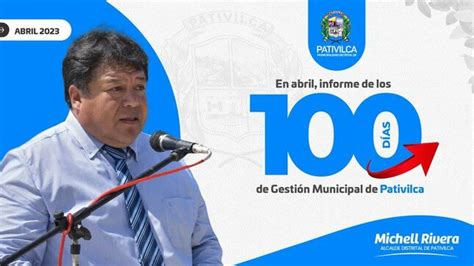 Informe De Los Dias De Gesti N Municipal Noticias Municipalidad