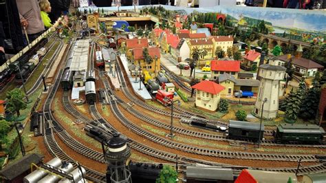 Modellbahn Modellbau Ausstellung Messehalle L Bau Teil