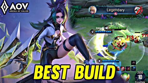 AOV AOI GAMEPLAY BEST BUILD ARENA OF VALOR LIÊNQUÂNMOBILE ROV