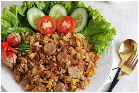 Sahur Sat Set Dengan Nasi Goreng Bakso Menu Sederhana Dan Praktis